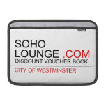 Soho Lounge  MacBook Air Sleeves (landscape)
