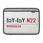 ℓαу-ℓαу  MacBook Air Sleeves (landscape)
