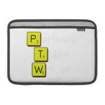 Periodic
 Table
 Writer  MacBook Air Sleeves (landscape)