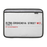 ALENA GRISHCHEVA  STREET  MacBook Air Sleeves (landscape)