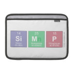 Simp  MacBook Air Sleeves (landscape)