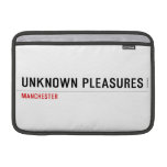 unKNOWN PLEASURES  MacBook Air Sleeves (landscape)