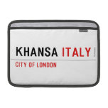 khansa  MacBook Air Sleeves (landscape)