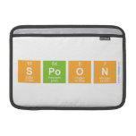 spoon  MacBook Air Sleeves (landscape)