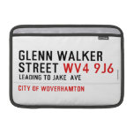 glenn walker street  MacBook Air Sleeves (landscape)