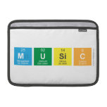 Music   MacBook Air Sleeves (landscape)