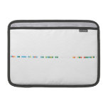 When we add real data, we increase the _______ of our argument.   MacBook Air Sleeves (landscape)