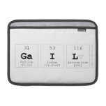 GAIL  MacBook Air Sleeves (landscape)