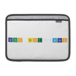 capas tectónicas  MacBook Air Sleeves (landscape)