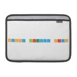 Happy Birthday Sarah  MacBook Air Sleeves (landscape)