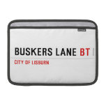 BUSKERS LANE  MacBook Air Sleeves (landscape)