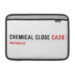 Chemical Close  MacBook Air Sleeves (landscape)