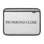 Richmond close  MacBook Air Sleeves (landscape)