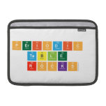 Periodic 
 Table 
 Rocks  MacBook Air Sleeves (landscape)