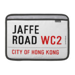 Jaffe Road  MacBook Air Sleeves (landscape)