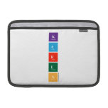 K
 A
 R
 E
 N  MacBook Air Sleeves (landscape)