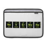 NeVErMoRe  MacBook Air Sleeves (landscape)