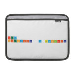AREA
 CIENTIFICA  Y TECNOLOGICA  MacBook Air Sleeves (landscape)