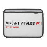 vincent vitaliss  MacBook Air Sleeves (landscape)