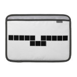 LONDON STREET
 SIGN  MacBook Air Sleeves (landscape)