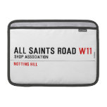 ALL SAINTS ROAD  MacBook Air Sleeves (landscape)