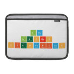 Los 
 Leones 
 cientificos   MacBook Air Sleeves (landscape)