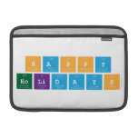 Happy 
 Holidays   MacBook Air Sleeves (landscape)