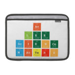 At 
 Lee
 Science
 Matters  MacBook Air Sleeves (landscape)