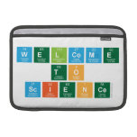 Welcome
 to
 Science  MacBook Air Sleeves (landscape)