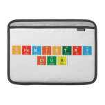 chemistry
 club  MacBook Air Sleeves (landscape)