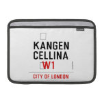    KANGEN CELLINA     MacBook Air Sleeves (landscape)