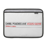 CAROL PEACHES AVE  MacBook Air Sleeves (landscape)