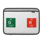 G R  MacBook Air Sleeves (landscape)