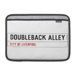 DOUBLEBACK ALLEY  MacBook Air Sleeves (landscape)