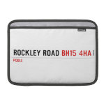 Rockley Road  MacBook Air Sleeves (landscape)