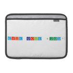Maria carina questa?  MacBook Air Sleeves (landscape)