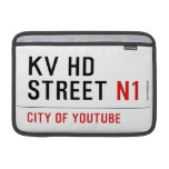 KV HD Street  MacBook Air Sleeves (landscape)