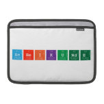 scheikunde  MacBook Air Sleeves (landscape)