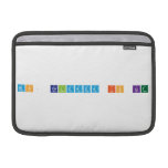 Ms. Calzada is Lit   MacBook Air Sleeves (landscape)