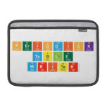 Periodick
 Table
 Writer  MacBook Air Sleeves (landscape)