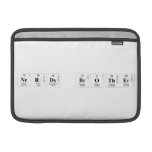 Nerdy Brother  MacBook Air Sleeves (landscape)