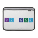 Liv Capra  MacBook Air Sleeves (landscape)