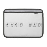 Word Wall  MacBook Air Sleeves (landscape)