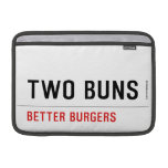  TWO BUNS  MacBook Air Sleeves (landscape)
