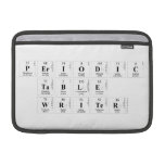 Periodic
 Table
 Writer  MacBook Air Sleeves (landscape)