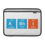 Abhi  MacBook Air Sleeves (landscape)