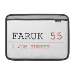FARUK  MacBook Air Sleeves (landscape)