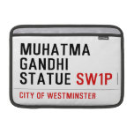 muhatma gandhi statue  MacBook Air Sleeves (landscape)