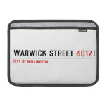 Warwick Street  MacBook Air Sleeves (landscape)