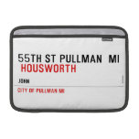 55th st pullman  mi   MacBook Air Sleeves (landscape)
